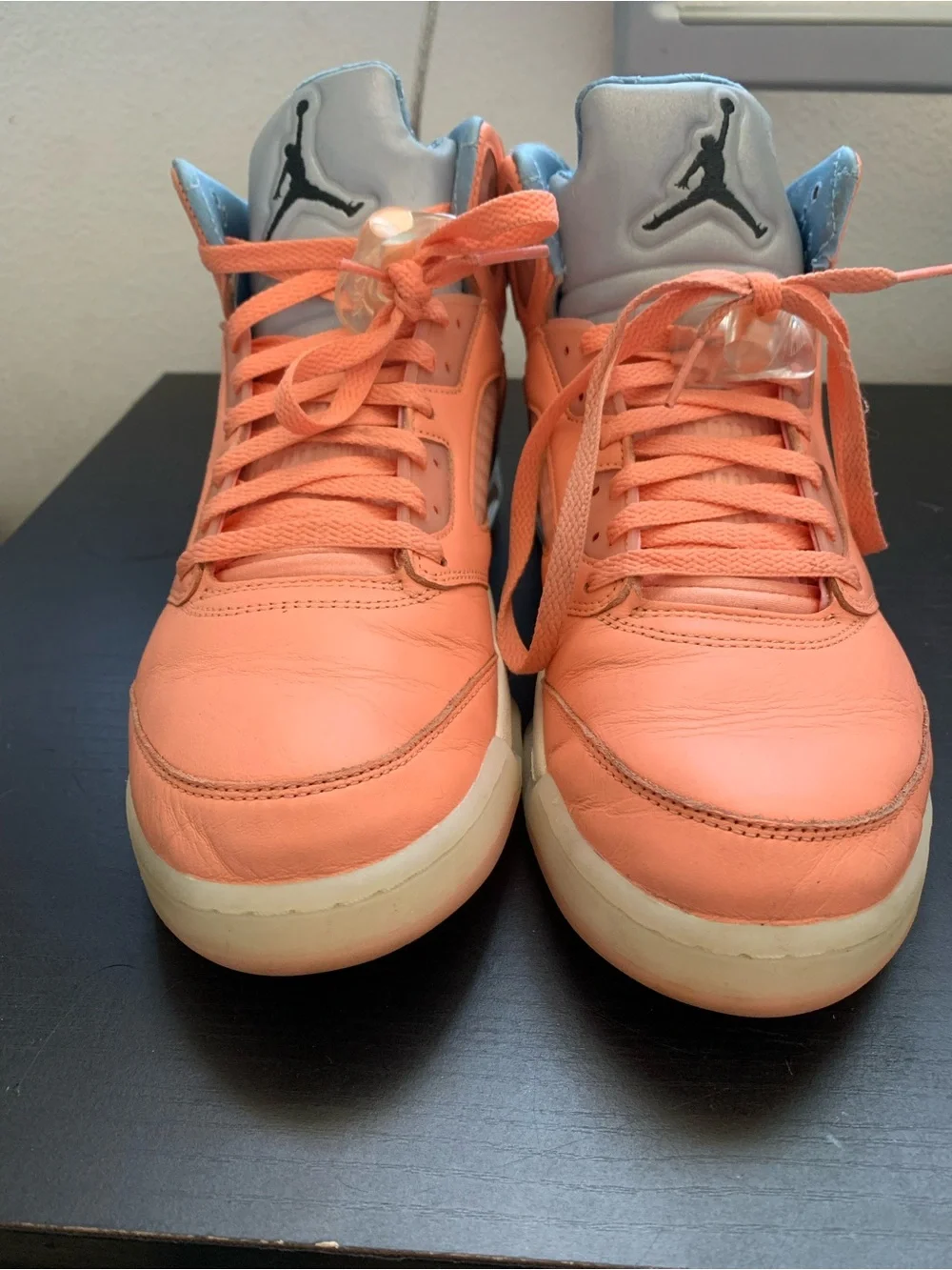 Jordan Men’s Athletic Shoe Box — Pastel Pink & Mint Graphics